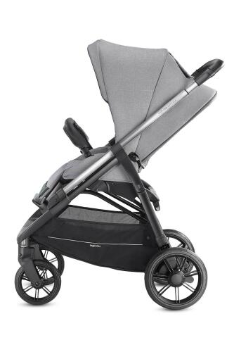 Inglesina Aptica Tek El Tek Hamle ile Katlanıp Açılan Çift Yön Bebek Arabası - Silk Grey - 7