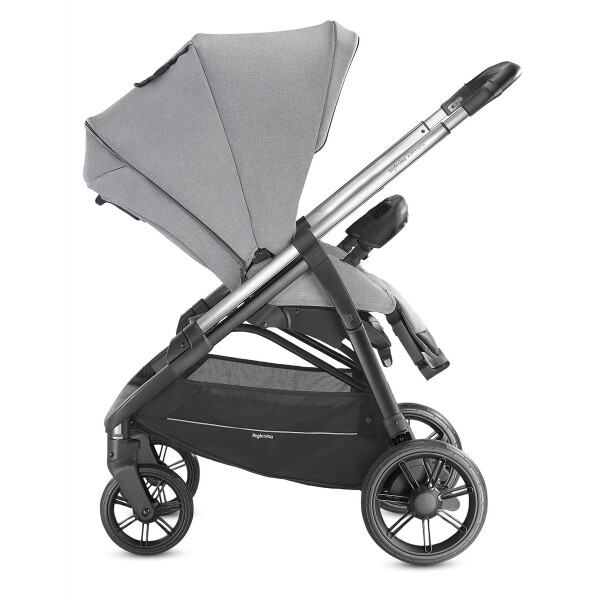 Inglesina Aptica Tek El Tek Hamle ile Katlanıp Açılan Çift Yön Bebek Arabası - Silk Grey - 5