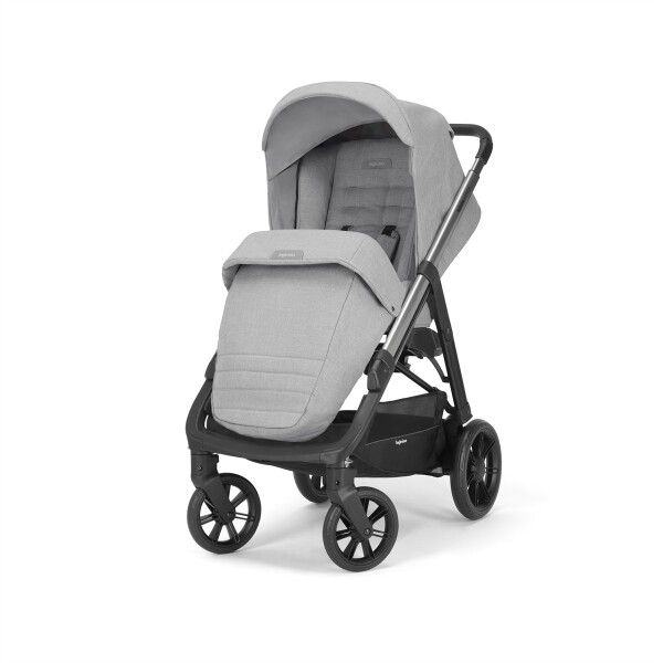Inglesina Aptica Tek El Tek Hamle ile Katlanıp Açılan Çift Yön Bebek Arabası - Silk Grey - 1
