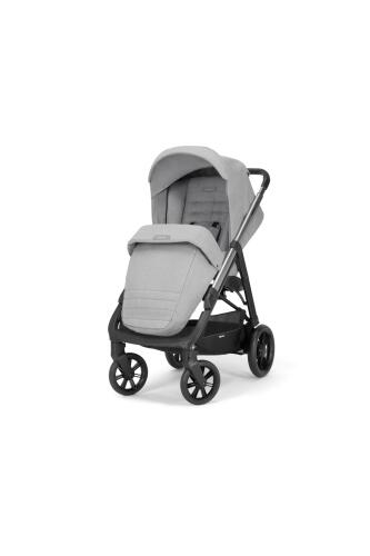 Inglesina Aptica Tek El Tek Hamle ile Katlanıp Açılan Çift Yön Bebek Arabası - Silk Grey - 9