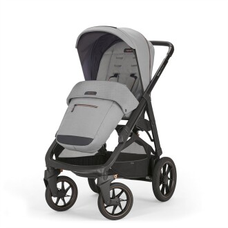 Inglesina Aptica XT Bebek Arabası & Darwin Ana Kucaklı, Portbebeli, Stantlı, 4'lü Sistem - Horizon Grey - 8