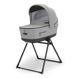 Inglesina Aptica XT Bebek Arabası & Darwin Ana Kucaklı, Portbebeli, Stantlı, 4'lü Sistem - Horizon Grey - 6
