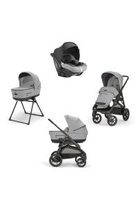 Inglesina Aptica XT Bebek Arabası & Darwin Ana Kucaklı, Portbebeli, Stantlı, 4'lü Sistem - Horizon Grey - 13