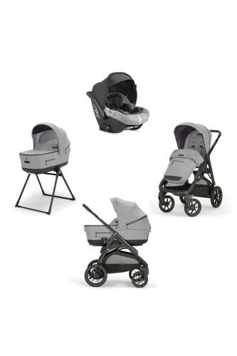Inglesina Aptica XT Bebek Arabası & Darwin Ana Kucaklı, Portbebeli, Stantlı, 4'lü Sistem - Horizon Grey - 13