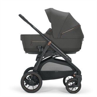 Inglesina Aptica XT Bebek Arabası & Darwin Ana Kucaklı, Portbebeli, Stantlı, 4'lü Sistem - Magnet Grey - 4