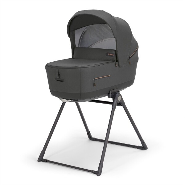 Inglesina Aptica XT Bebek Arabası & Darwin Ana Kucaklı, Portbebeli, Stantlı, 4'lü Sistem - Magnet Grey - 5