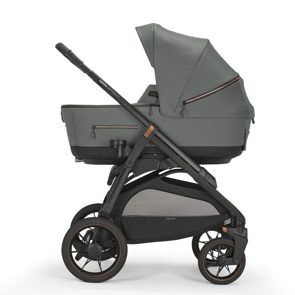 Inglesina Aptica XT Bebek Arabası & Darwin Ana Kucaklı, Portbebeli, Stantlı, 4'lü Sistem - Taiga Green - 4