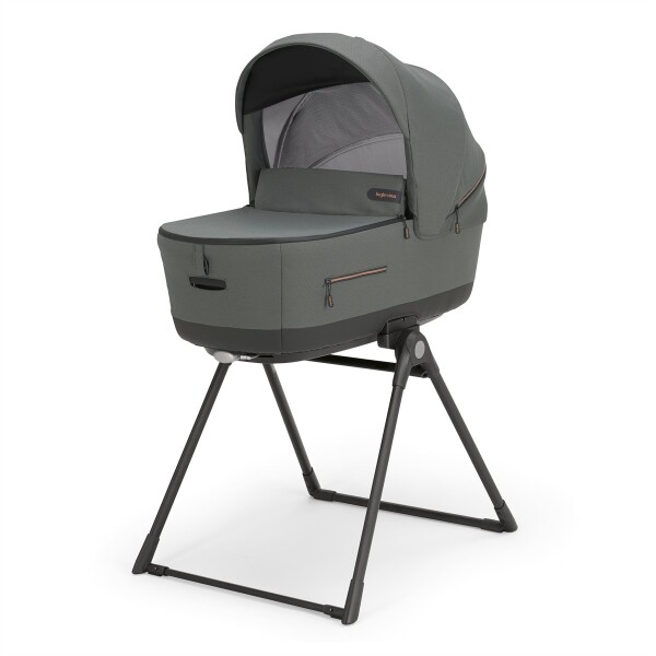 Inglesina Aptica XT Bebek Arabası & Darwin Ana Kucaklı, Portbebeli, Stantlı, 4'lü Sistem - Taiga Green - 6