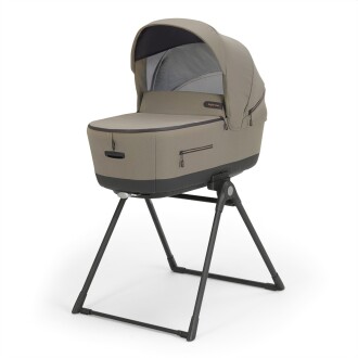 Inglesina Aptica XT Bebek Arabası & Darwin Ana Kucaklı, Portbebeli, Stantlı, 4'lü Sistem - Tuareg Beige - 5