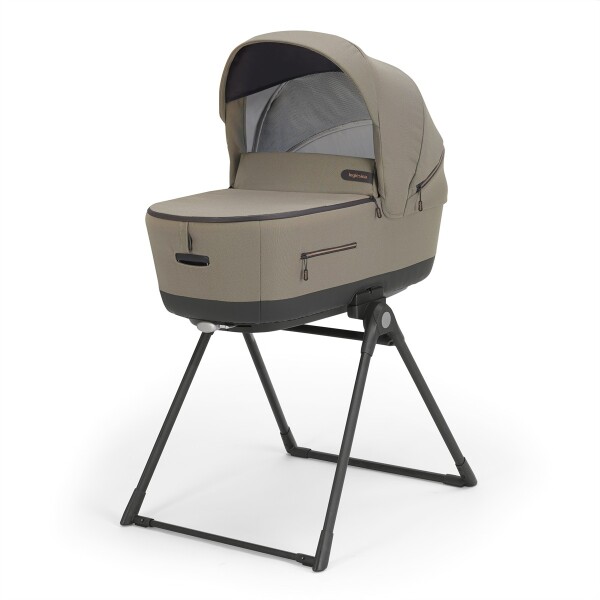 Inglesina Aptica XT Bebek Arabası & Darwin Ana Kucaklı, Portbebeli, Stantlı, 4'lü Sistem - Tuareg Beige - 5