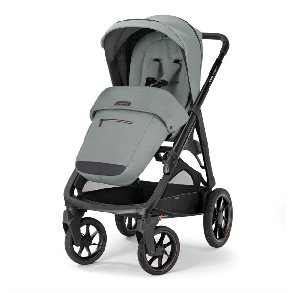 Inglesina Aptica XT Glam Tek El Tek Hamle ile Katlanıp Açılan Çift Yön Bebek Arabası - Igloo Grey - 1