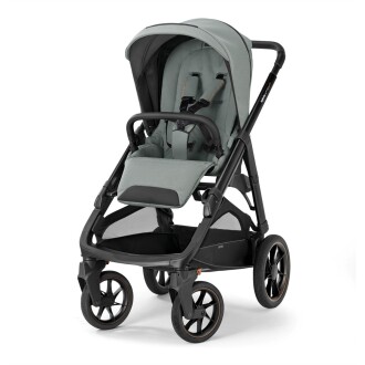 Inglesina Aptica XT Glam Tek El Tek Hamle ile Katlanıp Açılan Çift Yön Bebek Arabası - Igloo Grey - 2