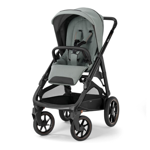 Inglesina Aptica XT Glam Tek El Tek Hamle ile Katlanıp Açılan Çift Yön Bebek Arabası - Igloo Grey - 2