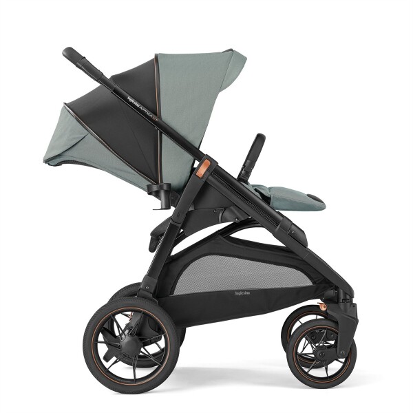Inglesina Aptica XT Glam Tek El Tek Hamle ile Katlanıp Açılan Çift Yön Bebek Arabası - Igloo Grey - 7