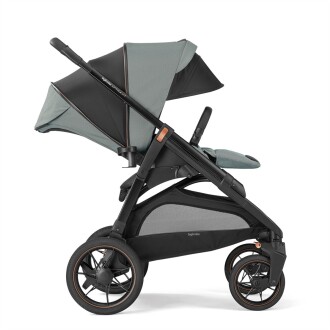Inglesina Aptica XT Glam Tek El Tek Hamle ile Katlanıp Açılan Çift Yön Bebek Arabası - Igloo Grey - 8