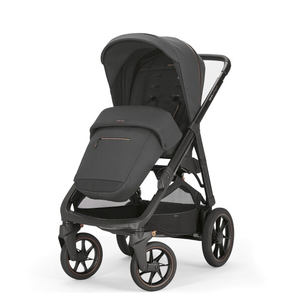 Inglesina Aptica XT Tek El Tek Hamle ile Katlanıp Açılan Çift Yön Bebek Arabası - Magnet Grey - 1