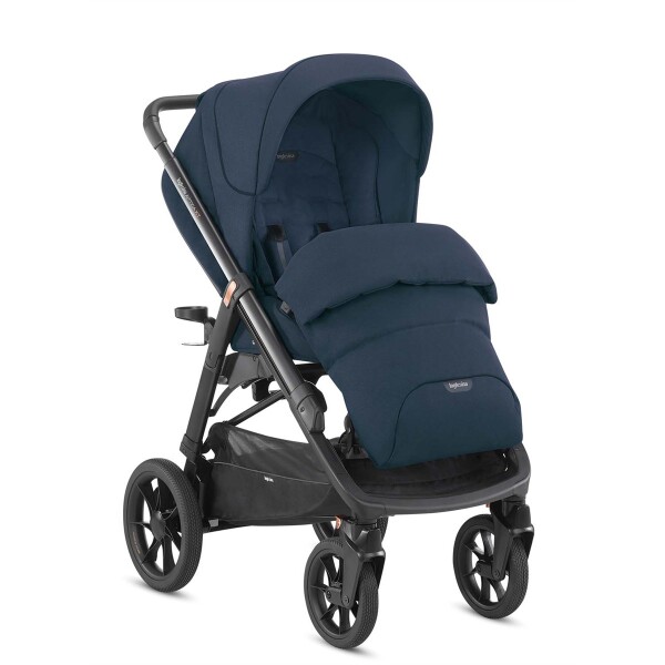 Inglesina Aptica XT Tek El Tek Hamle ile Katlanıp Açılan Çift Yön Bebek Arabası - Polar Blue - 1