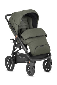 Inglesina Aptica XT Tek El Tek Hamle ile Katlanıp Açılan Çift Yön Bebek Arabası - Sequoia Green - 2