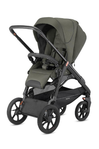 Inglesina Aptica XT Tek El Tek Hamle ile Katlanıp Açılan Çift Yön Bebek Arabası - Sequoia Green - 8