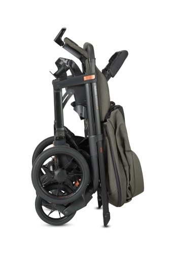 Inglesina Aptica XT Tek El Tek Hamle ile Katlanıp Açılan Çift Yön Bebek Arabası - Sequoia Green - 13