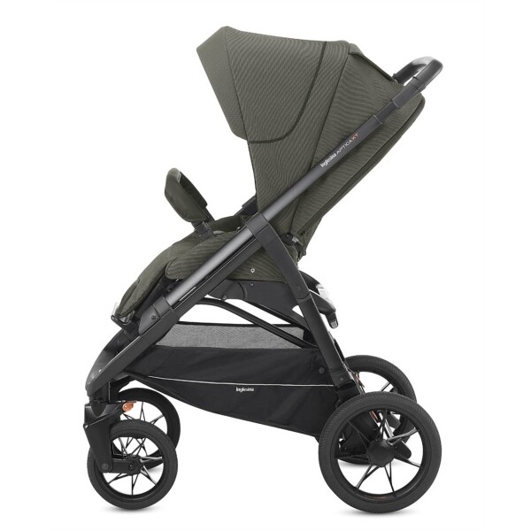 Inglesina Aptica XT Tek El Tek Hamle ile Katlanıp Açılan Çift Yön Bebek Arabası - Sequoia Green - 9