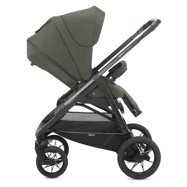 Inglesina Aptica XT Tek El Tek Hamle ile Katlanıp Açılan Çift Yön Bebek Arabası - Sequoia Green - 10