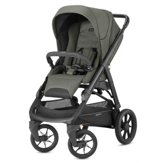 Inglesina Aptica XT Tek El Tek Hamle ile Katlanıp Açılan Çift Yön Bebek Arabası - Sequoia Green - 4