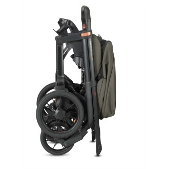 Inglesina Aptica XT Tek El Tek Hamle ile Katlanıp Açılan Çift Yön Bebek Arabası - Sequoia Green - 7