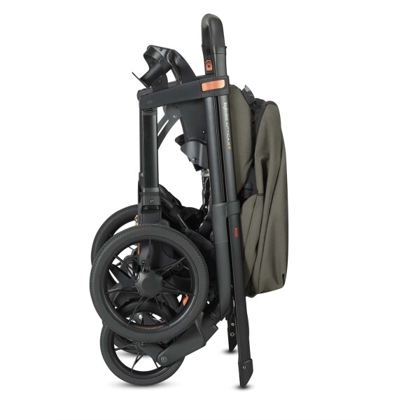 Inglesina Aptica XT Tek El Tek Hamle ile Katlanıp Açılan Çift Yön Bebek Arabası - Sequoia Green - 7