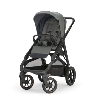 Inglesina Aptica XT Tek El Tek Hamle ile Katlanıp Açılan Çift Yön Bebek Arabası - Taiga Green - 2