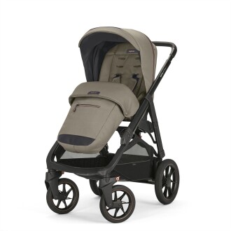 Inglesina Aptica XT Tek El Tek Hamle ile Katlanıp Açılan Çift Yön Bebek Arabası - Tuareg Beige