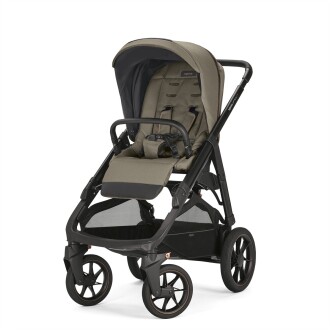 Inglesina Aptica XT Tek El Tek Hamle ile Katlanıp Açılan Çift Yön Bebek Arabası - Tuareg Beige - 2