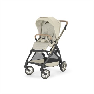 Inglesina Electa Element Organik Özel Seri Tek El Tek Hamle ile Katlanıp Açılan Çift Yön Bebek Arabası - Pure Ecru - 2