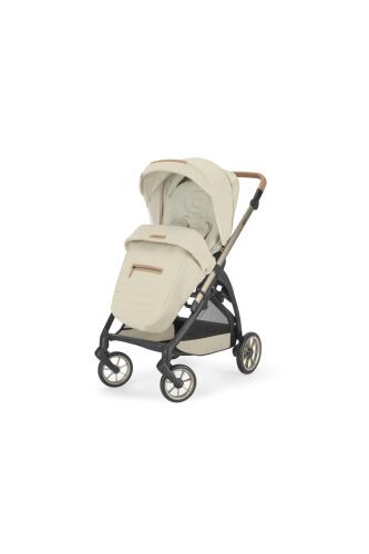 Inglesina Electa Element Organik Özel Seri Tek El Tek Hamle ile Katlanıp Açılan Çift Yön Bebek Arabası - Pure Ecru - 5