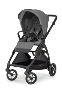 Inglesina Electa Tek El Tek Hamle ile Katlanıp Açılan Çift Yön Bebek Arabası - Chelsea Grey - 4