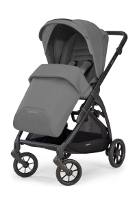 Inglesina Electa Tek El Tek Hamle ile Katlanıp Açılan Çift Yön Bebek Arabası - Chelsea Grey - 5