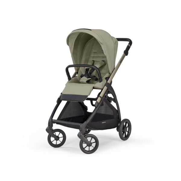 Inglesina Electa Tek El Tek Hamle ile Katlanıp Açılan Çift Yön Bebek Arabası - Nolita Beige - 2