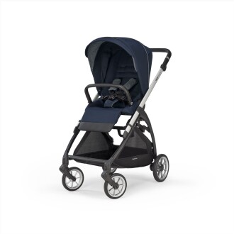 Inglesina Electa Tek El Tek Hamle ile Katlanıp Açılan Çift Yön Bebek Arabası - Soho Blue - 2