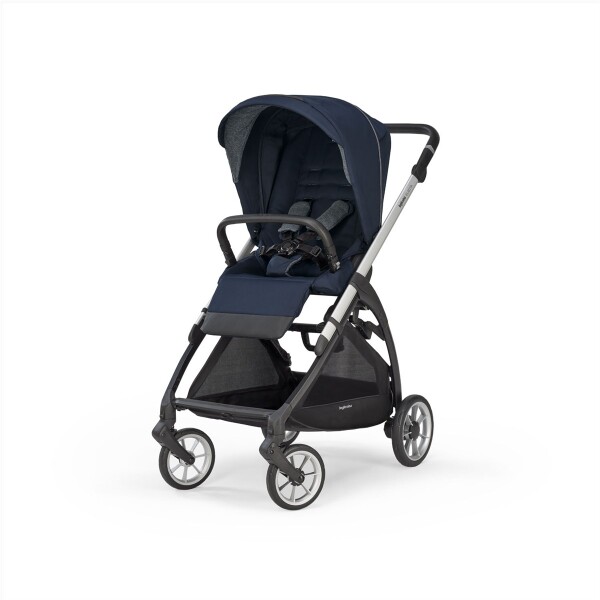 Inglesina Electa Tek El Tek Hamle ile Katlanıp Açılan Çift Yön Bebek Arabası - Soho Blue - 2