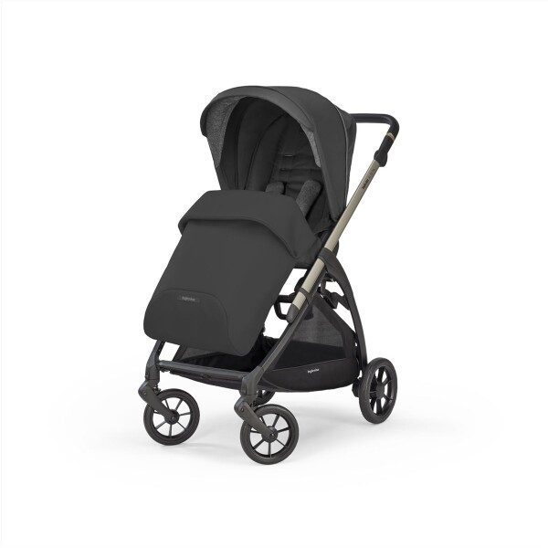 Inglesina Electa Tek El Tek Hamle ile Katlanıp Açılan Çift Yön Bebek Arabası - Upper Black - 1