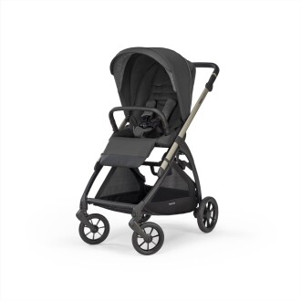 Inglesina Electa Tek El Tek Hamle ile Katlanıp Açılan Çift Yön Bebek Arabası - Upper Black - 2