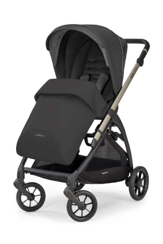 Inglesina Electa Tek El Tek Hamle ile Katlanıp Açılan Çift Yön Bebek Arabası - Upper Black - 5