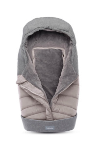 Inglesina Kışlık Yenidoğan Bebek Arabası Tulumu (0-9 ay) - Beige - 9