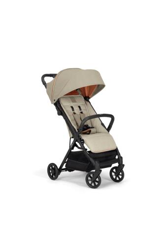 Inglesina Quid2 Tek El Tek Hamle ile Katlanıp Açılan Kabin Boy Bebek Arabası - Camel Beige - 3