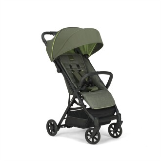 Inglesina Quid2 Tek El Tek Hamle ile Katlanıp Açılan Kabin Boy Bebek Arabası - Gecko Green 