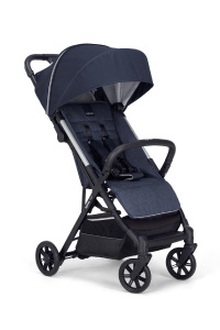 Inglesina Quid2 Tek El Tek Hamle ile Katlanıp Açılan Kabin Boy Bebek Arabası - Midnight Blue - 14