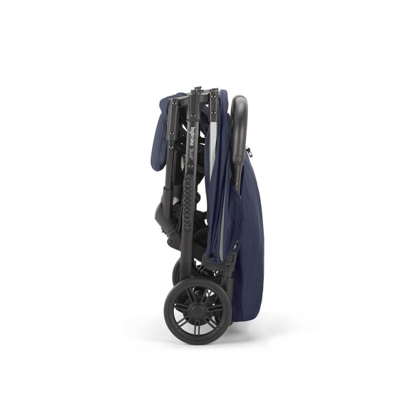 Inglesina Quid2 Tek El Tek Hamle ile Katlanıp Açılan Kabin Boy Bebek Arabası - Midnight Blue - 13