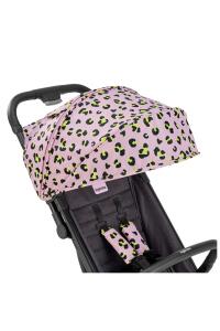 Inglesina Quid2 Tek El Tek Hamle ile Katlanıp Açılan Kabin Boy Bebek Arabası Özel Koleksiyon - Animalier Pink - 6
