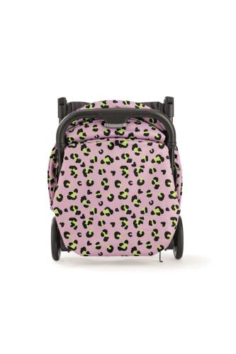 Inglesina Quid2 Tek El Tek Hamle ile Katlanıp Açılan Kabin Boy Bebek Arabası Özel Koleksiyon - Animalier Pink - 7
