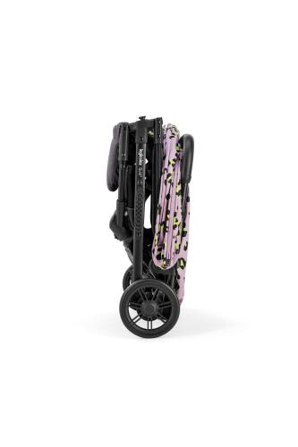 Inglesina Quid2 Tek El Tek Hamle ile Katlanıp Açılan Kabin Boy Bebek Arabası Özel Koleksiyon - Animalier Pink - 8
